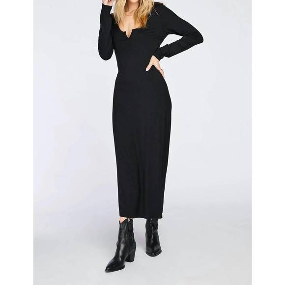 NEW GENTLE FAWN courtney dress in black - Picture 2 of 3